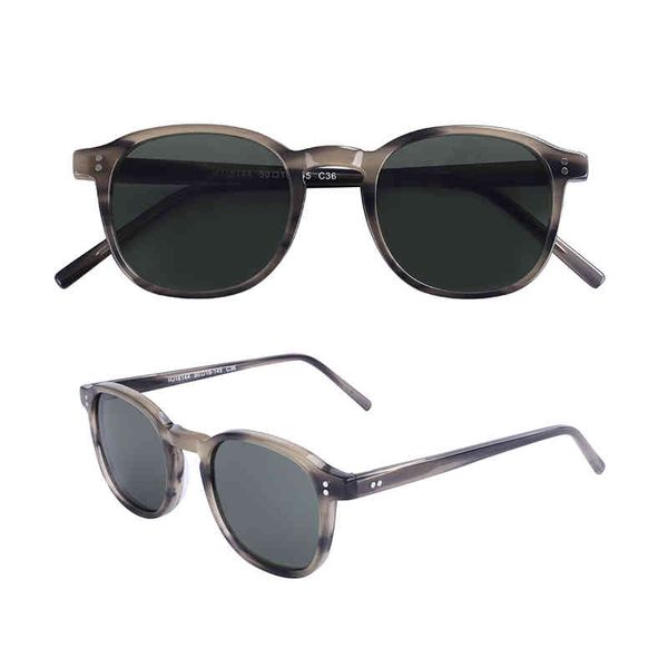 

wholesale fashion oculos de sol polarized vintage mazzucchelli sun glasses acetate sunglasses for men women, White;black