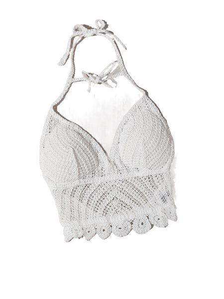 

plain halter tankini 03ho#, White;black