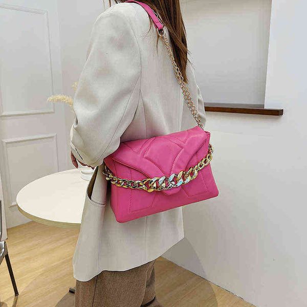

2022 women's atmospheric personality ladies bags bag chain s2022 personalized women's bag diagonal- hand female 55% off