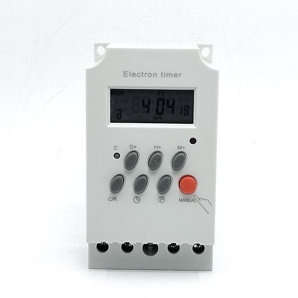 Alta qualidade 220V Lâmpada de rua 220V Microcomputer Controle Timer Switch Timer Timing Switch