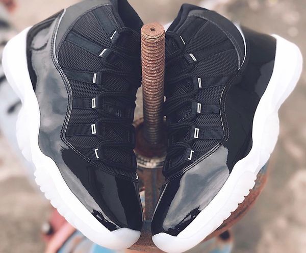 

brand shoes est authentic 11 high 25th anniversary athletic men women 72-10 black clear-white-metallic silver sports sneakers