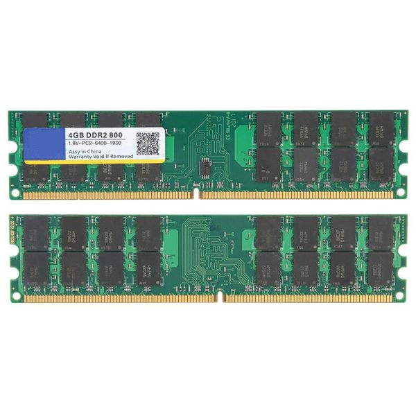 RAMS 4GB Memória RAM 800MHz PC2-6400 240 PINS PIN PC PC PAR