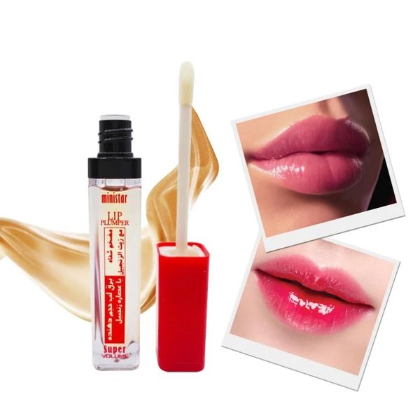 Ministar Brand Plump it Sexy Lips Gloss Feuchtigkeitsspendender Lip Plumper Enhancer 3D Super Volume Shiny Lips Tint Glaze Makeup