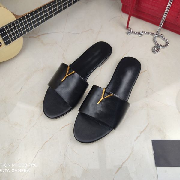 

basketball shoes luxury ladies flat slippers soft comfortable leather women sandals size 35-42