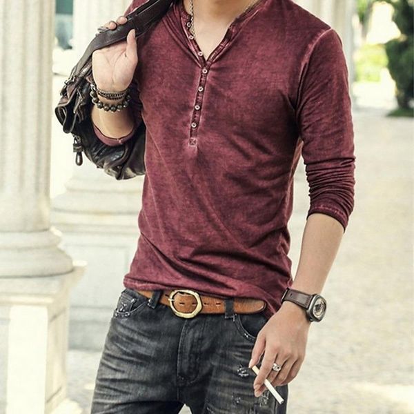 

men's t-shirts jodimitty fashion men's hooded long sleeve cotton t-shirt medieval lace up v neck outdoor tee loose casual solid, White;black