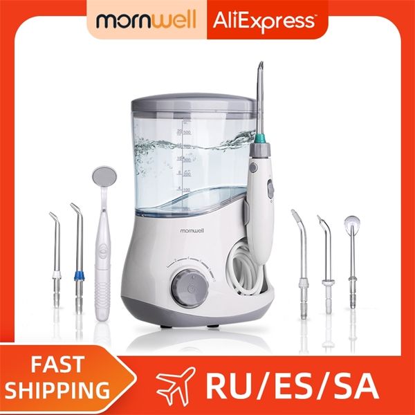 Mornwell Oral Irrigator Dental Water Flosser irrigator flosser Water Jet irrigator dental Family Oral Care 220607