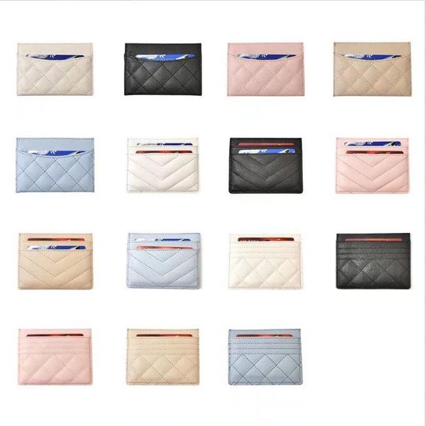 

women's ultra-thin card bag exquisite high grade tartan card set, Brown;gray