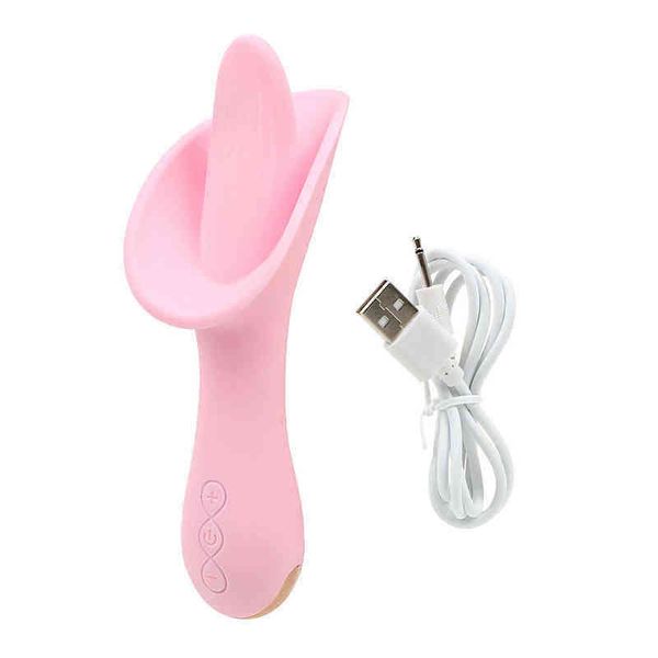 Ikoky NXY Vibrators Tongue Vibrator Oral Sex Massager 10 Mode Clitoris Stimulator Silicone Female Masturbator_voghion.com