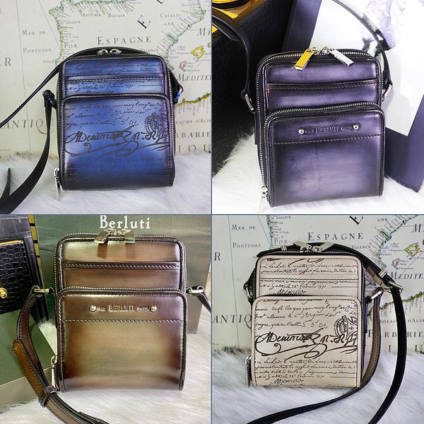

men women scritto leather messenger school bags crossbody business casual handbag male spliter shoulder bag large capacity