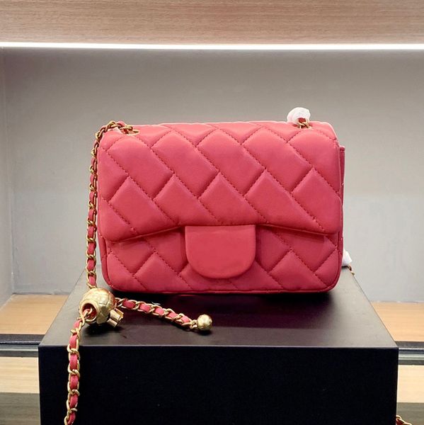 

designer handbag shoulder chain bag clutch flap totes bags wallet check velour thread purse double letters solid hasp waist square stripes w