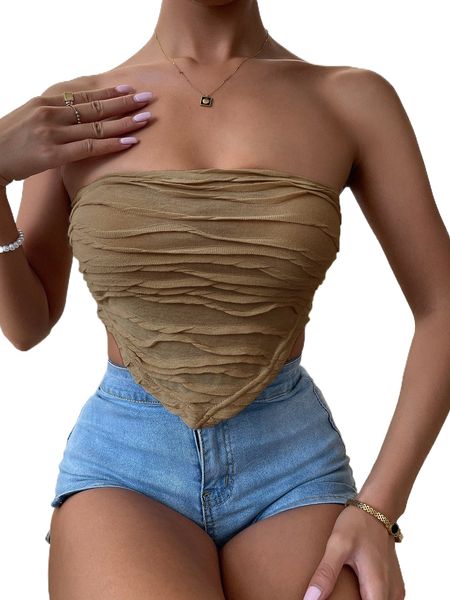 

ruched asymmetrical hem g1wx#, White