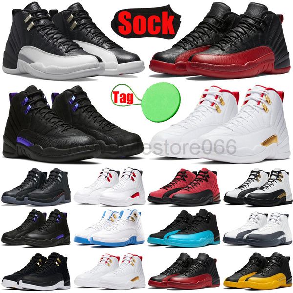 

playoffs 12 12s mens basketball shoes jumpman utility twist royalty reverse flu game men trainers sports sneakers size 7-13 classic