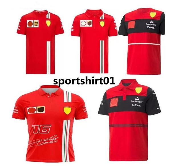 

22/23 sainz charles leclerc schumacher vettel f1 formula 1 one jersey national team rugby jerseys men home away polo shirts, Black;gray