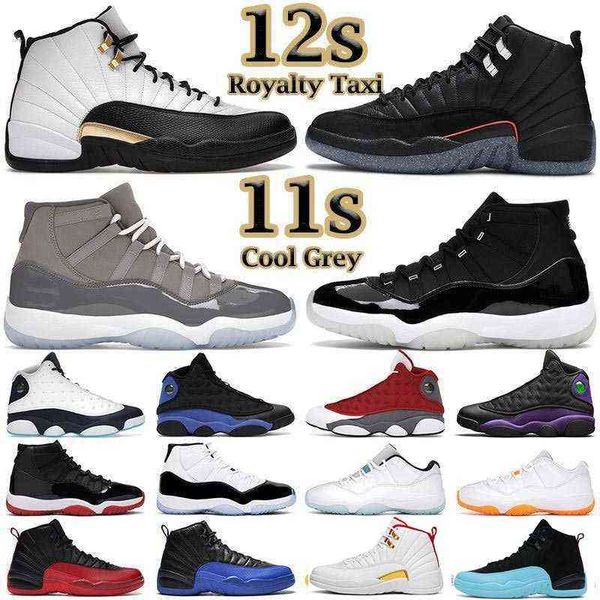 

2022 men women 12s basketball shoes royalty taxi flu game twist 11s cool grey legend blue low concord 13s trainers sneaker