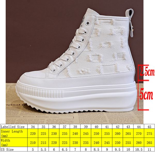 

women summer shoes boots ankle 2022 spring autumn platform wedge sneakers shoes 7.5cm breathable air mesh summer boots, Black;yellow