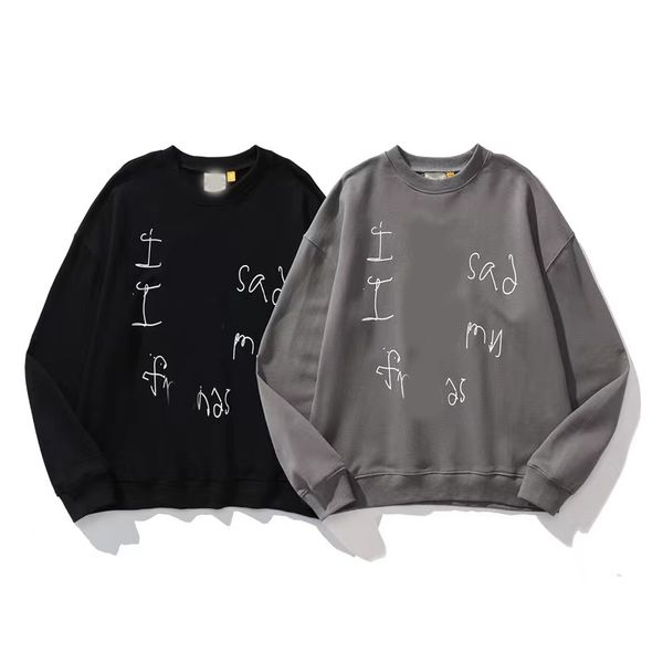 

fw fashion hoodie men women pullovers sweatshirt mens jumpers letters printed long sleeve hoodies homme clothes s-xl88, Black