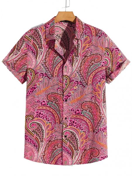 

men paisley print shirt m5uy#, White;black