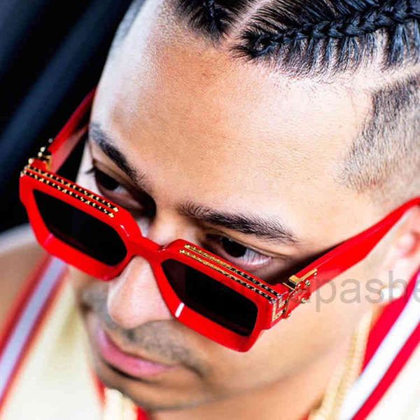 

designer millionare sunglass woman mens new personalized male european american street brands cycle luxurious fashion sport oversized vintag, White;black