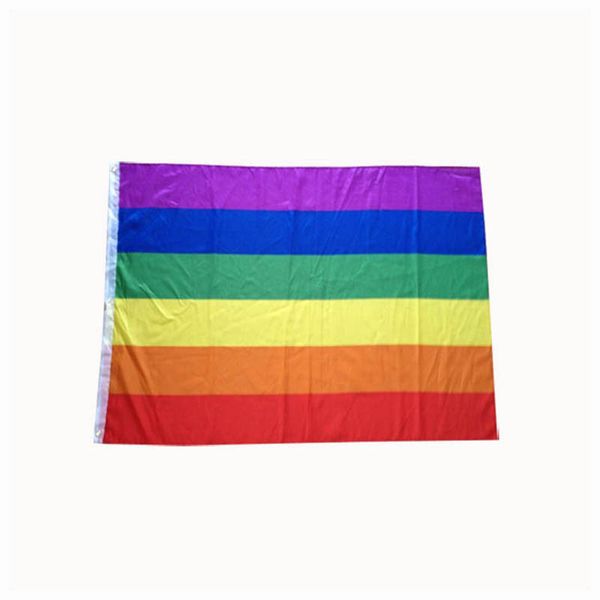 

3 x 5 ft polyester l b g t pride banner 90 x 150 cm rainbow flag for decoration