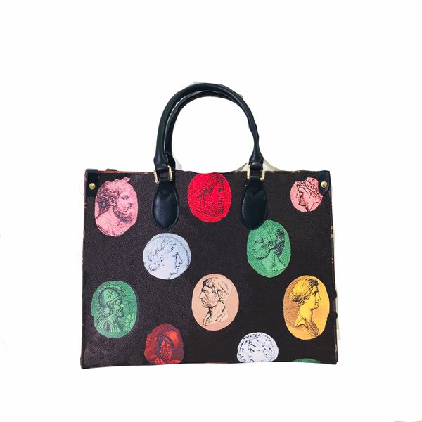 

2022 new onthego totefornasettimonogram cameo mother's day gift