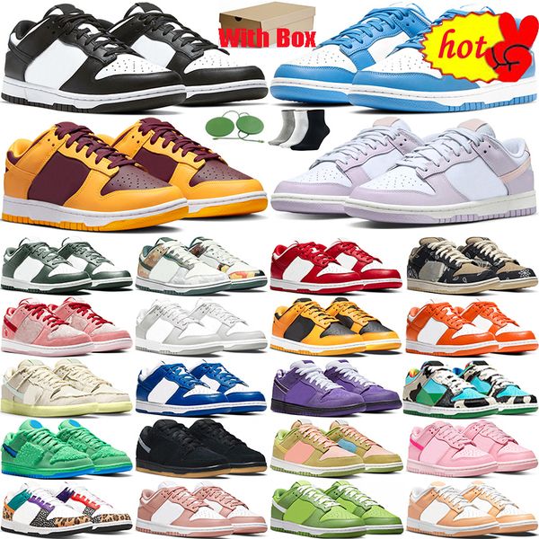 

with box casual shoes dunks black white panda unc grey fog patchwork varsity green mummy triple pink orange pearl syracuse kermit purple