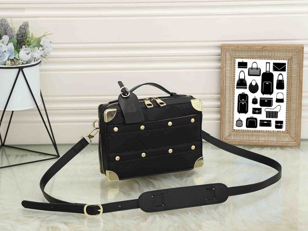 

16 shoulder bag luxury designer women's stitching color letters flowers portable messenger bag mobile phone wallet simple and fresh pu