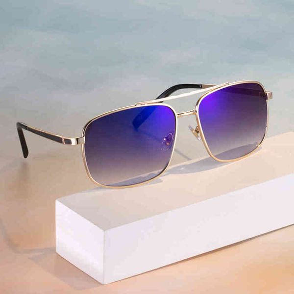 

2022 new large frame sunglass men's and women's trend i5qk, White;black