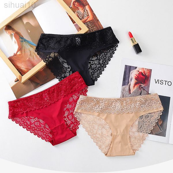 

new briefs women lace lingerie and nylon sheer l220802, Black;pink