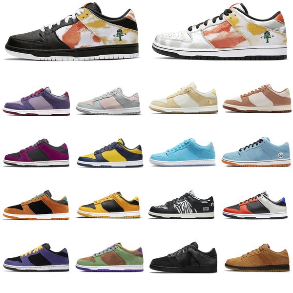 

2022 multipurpose running shoes men women dks ts varsity green coast grey fog university gold michigan kentucky white black acg trendy sneak