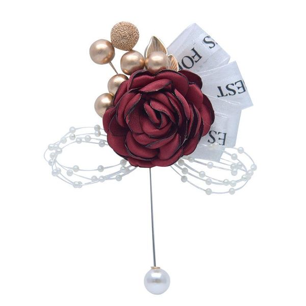 Pinos broches kyunovia capela terno de lapela broche pino de casamento boutonniere berry flor butalho botão butecigan camise