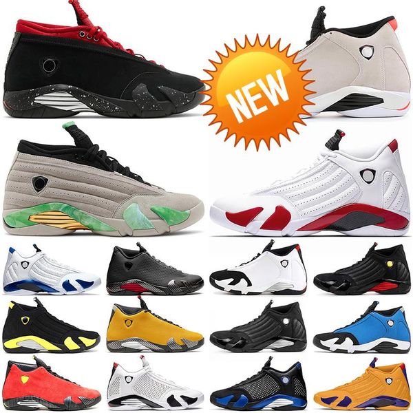 

mens basketball shoes 14s jumpman 14 fortune candy cane desert sand hyper royal red lipstick last svarsity royal men trainers sports