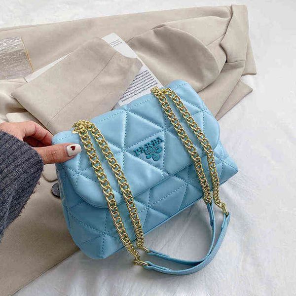 

79%2022 new luxury bags for women autumn and embroidered thread chainwomen's fashion bags