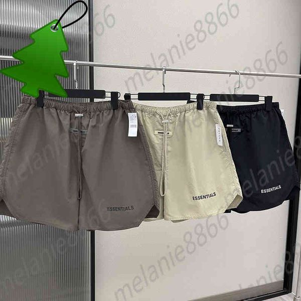 

off shorts men's essentials voor mannen 100% hip hop streetwear vrouwen casual oversize mannelijke zomer basketbal snelle droge broek, White;black