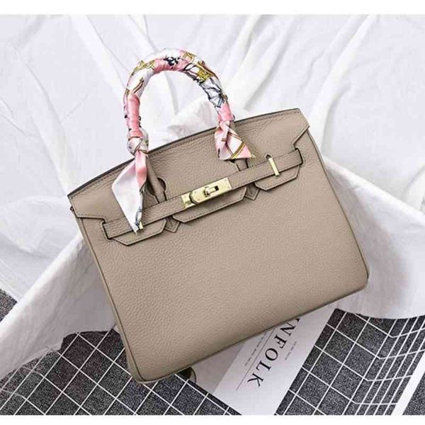 

luxury women birkinss handbags litchi 2022 fashion platinum bag pattern one shoulder large small ck messenger yi3u