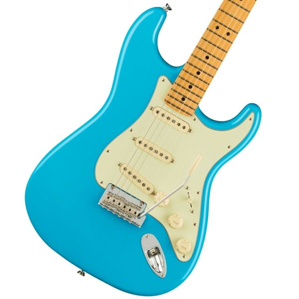 

electric guitar professional ii st maple fingerboard miami blue