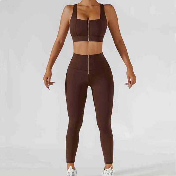 

nxy yoga outfits seamless set women's tracksuit workout sportswear clothing high waist leggings clothes fitness sport suit 220523, White