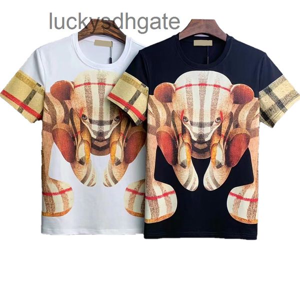 

2022 designer t shirt letter print round neck short sleeve 100% pure cotton fashion 3d summer casual tees shirts for men women csmt, White;black