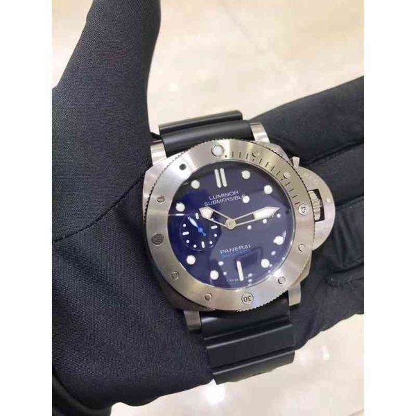 

panai lumino bmg-tech 47m deep diving mechanical men's watch pam00692, Slivery;brown