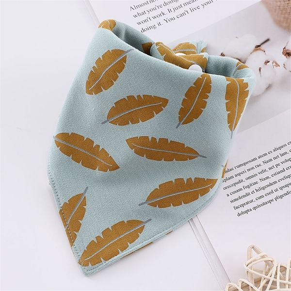 

baby stuff bibs burp cloths 1pc cotton bandana drool bibs cartoon infant baby girl boy feeding apron saliva towel 220602