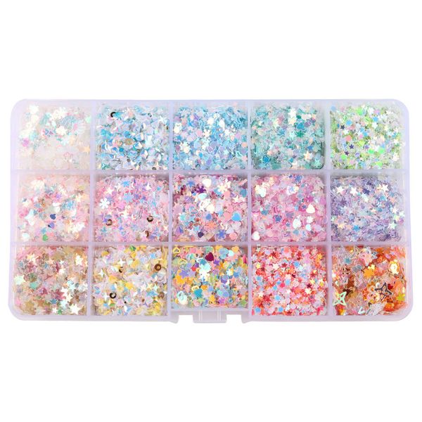 

new product nail art decorations beauty love sequins magic color laser little red heart ultra-thin peach heart patch ornament, Silver;gold