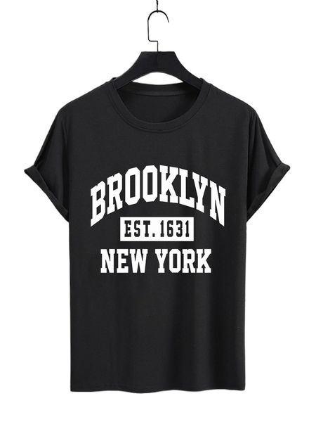 

men letter graphic tee w0js#, White;black