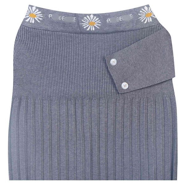 

skirts spring embroidered daisy slim skirt 5fgo, Black