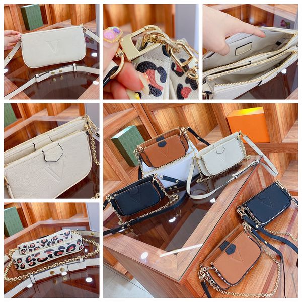 

designer handbag 3pcs totes luxury brand crossbody shoulder bag real leather purse lady handbags women bags wallets duffle luggage by brand