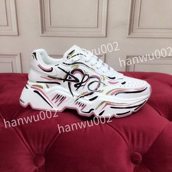 

2022 new mans arrival casual shoes white black red fashion mens women leather breathable shoes size35-41 hc210819