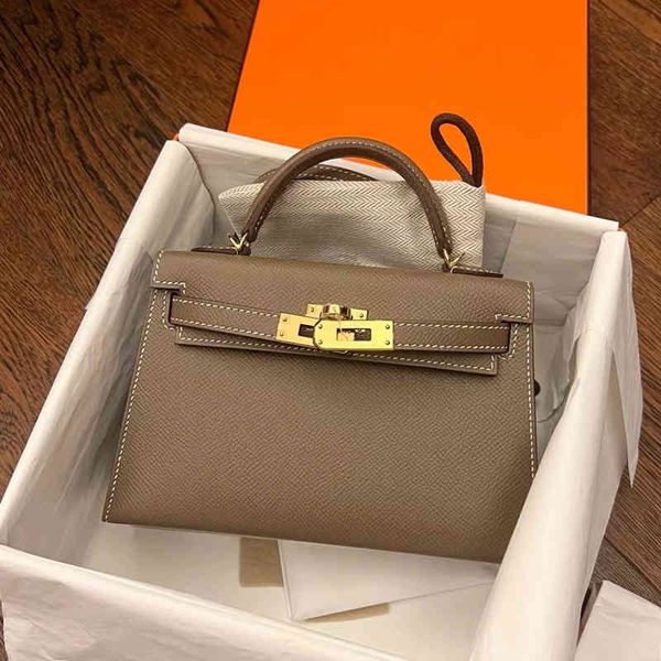 

kellie bag designer handbags women advanced customization palm print leather second generation mini portable single shoulder zc