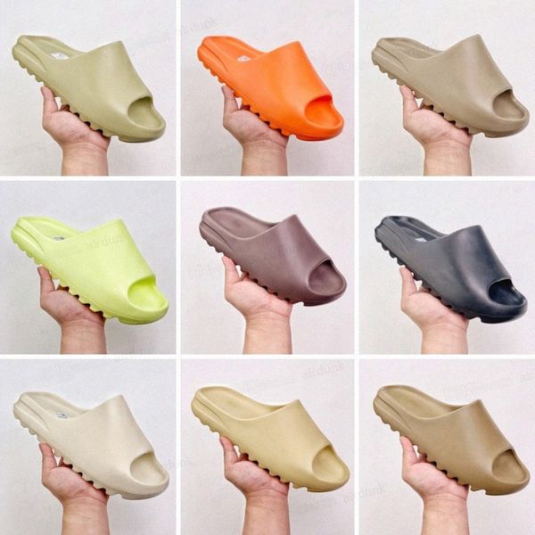 

designer slipper men onyx pure stone sage rubber woman black bone resin ochre desert sand soot foam slippers mens womens slide mist sl h2sn#