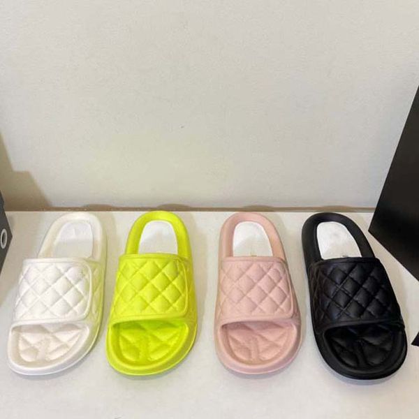 

luxury brand sandals designer slippers slides floral brocade genuine leather flip flops women shoes sandal 06, Black
