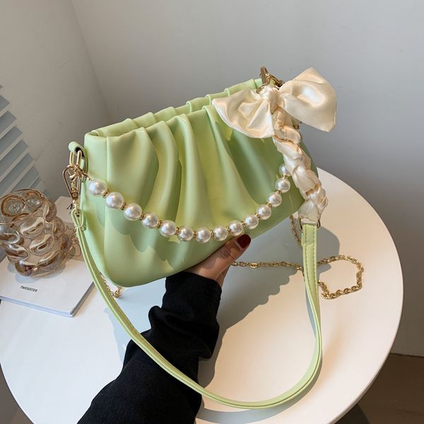 

texture niche bag for women 2022 summer fashion new pleated cloud underarm bag single shoulder crossbody bags
