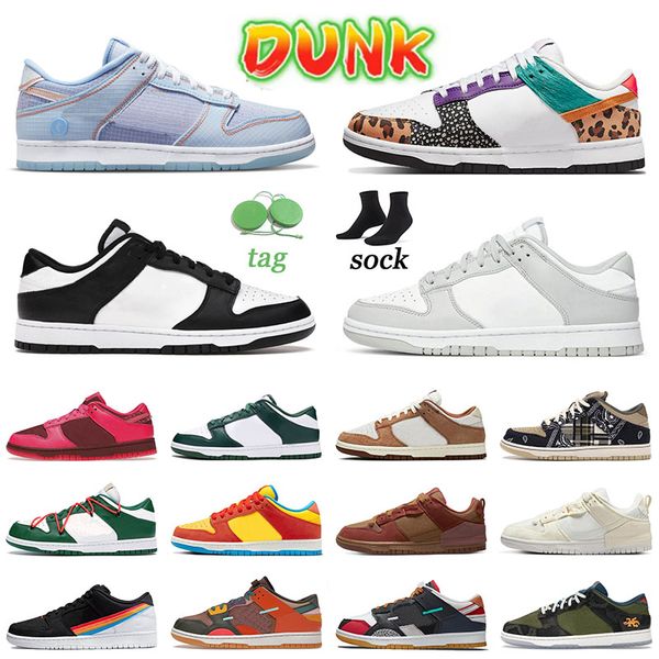 

sb disrupt 2 casual shoes polaroid designer sneakers bart simpson union scrap men women trainers valentines day unc panda vintage green siem, Black