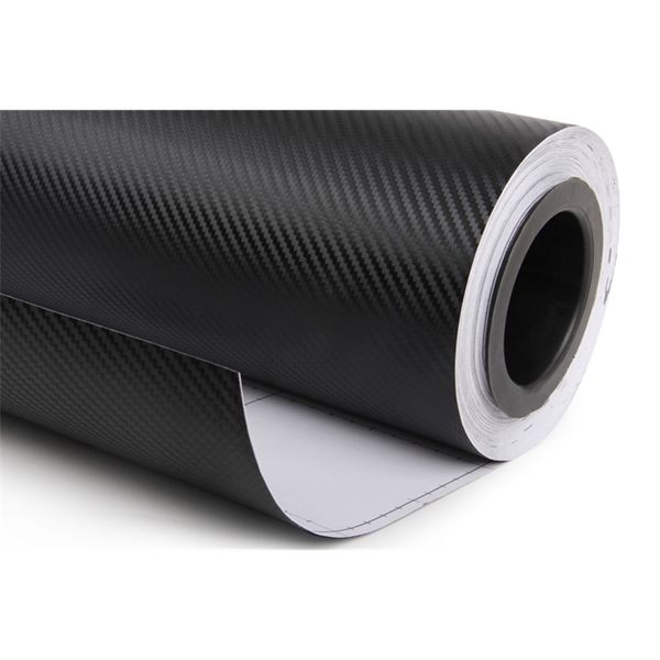 152X50CM 3D Carbon Faser Vinyl Film Auto Zubehör Motorrad Carbon Fiber Car Wrap Blatt Rolle Film Aufkleber Aufkleber auto Styling